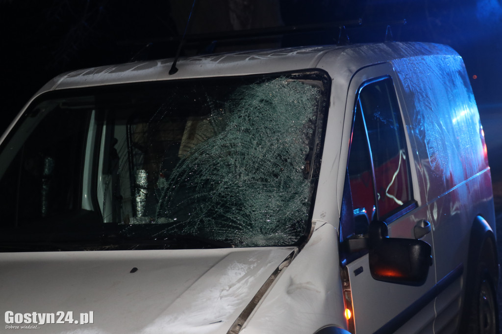 Śmiertelny wypadek pod Gostyniem