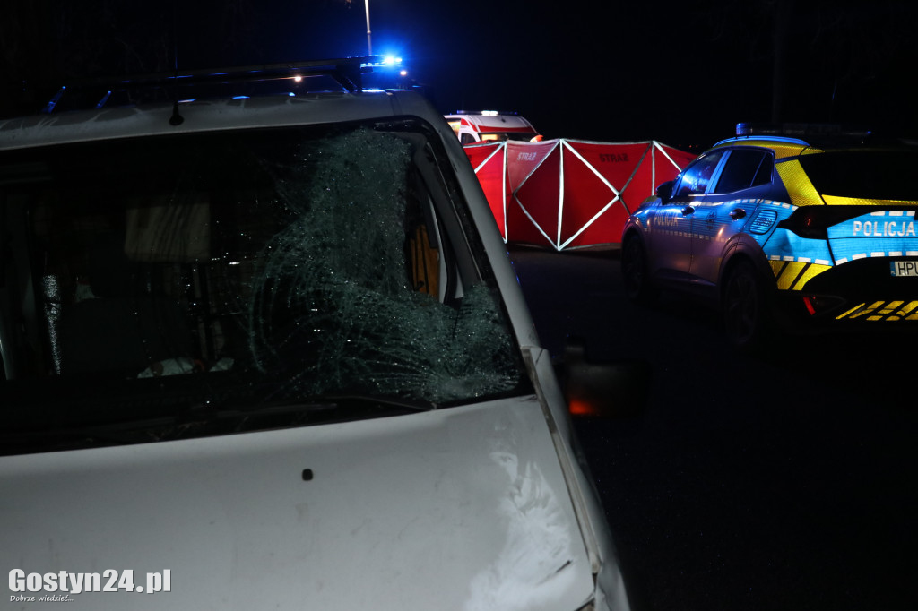 Śmiertelny wypadek pod Gostyniem
