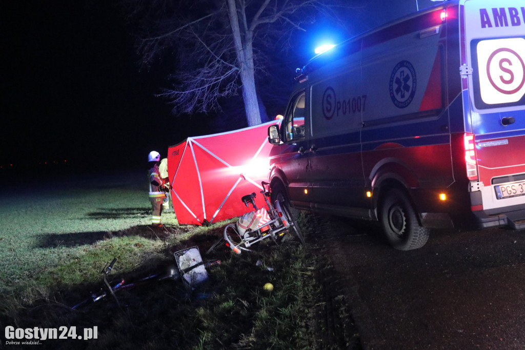 Śmiertelny wypadek pod Gostyniem