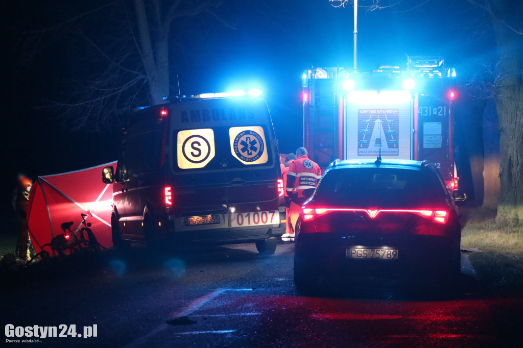 Śmiertelny wypadek pod Gostyniem