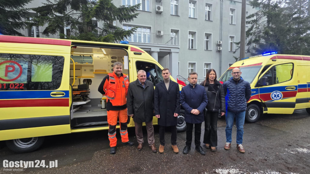 Nowe Mercedesy w gostyńskim szpitalu