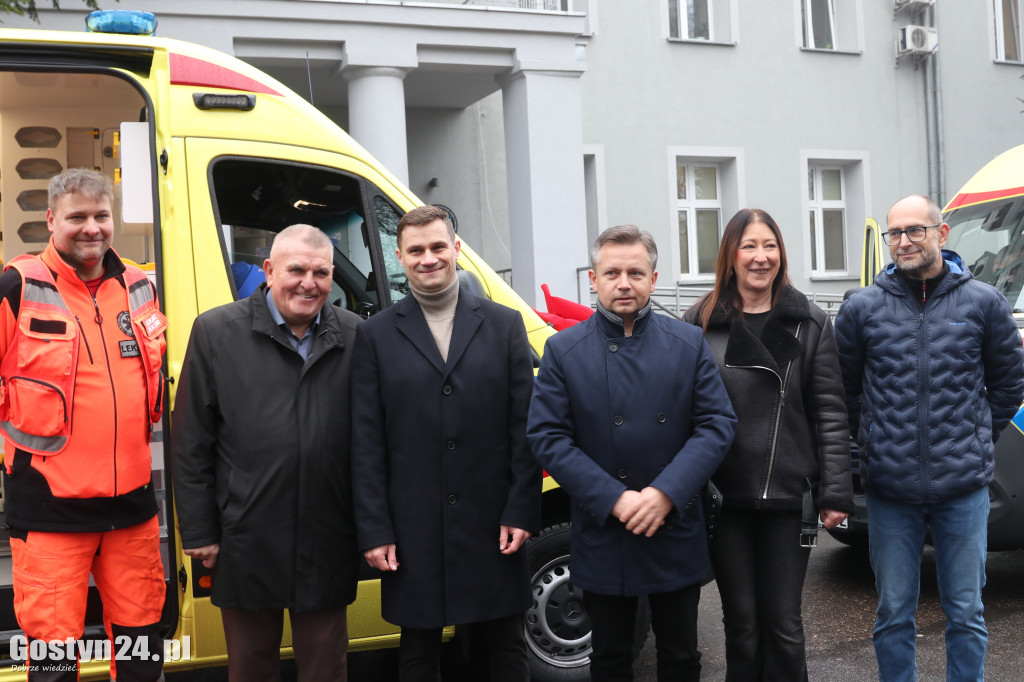 Nowe Mercedesy w gostyńskim szpitalu