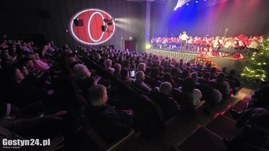 Świąteczny koncert orkiestry w Krobi