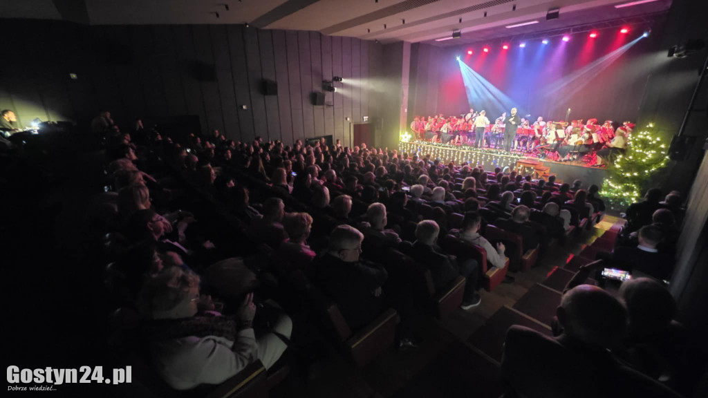 Świąteczny koncert orkiestry w Krobi