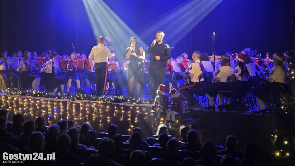 Świąteczny koncert orkiestry w Krobi