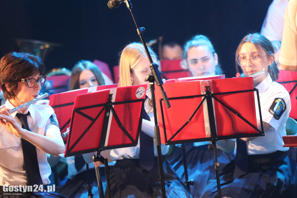 Świąteczny koncert orkiestry w Krobi