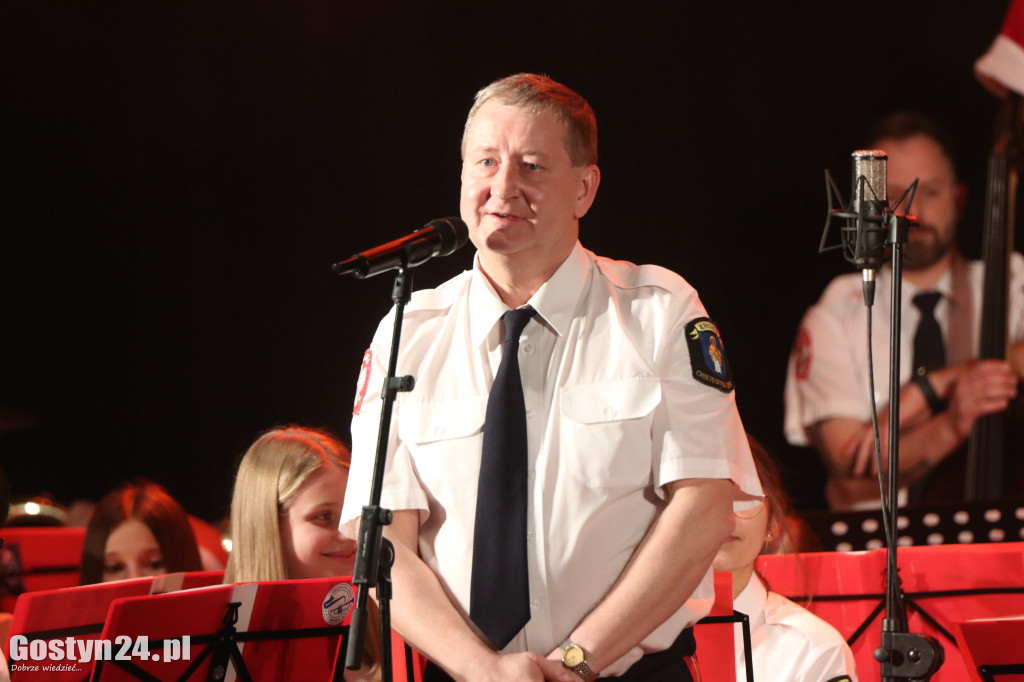 Świąteczny koncert orkiestry w Krobi