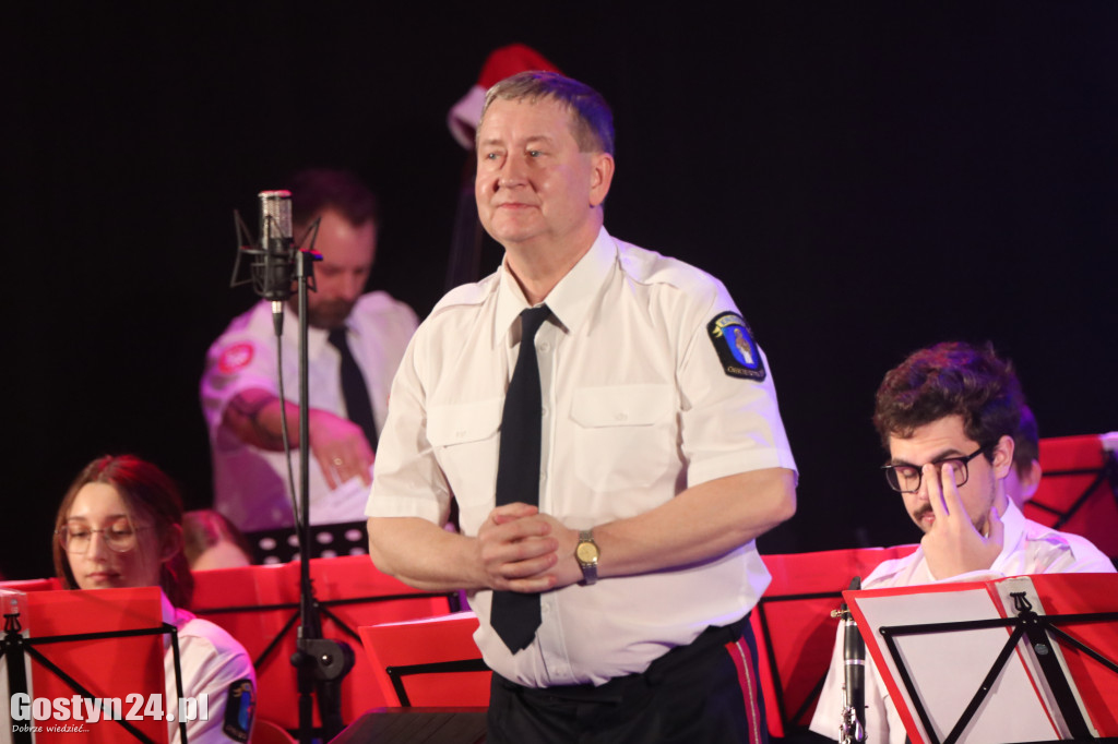 Świąteczny koncert orkiestry w Krobi