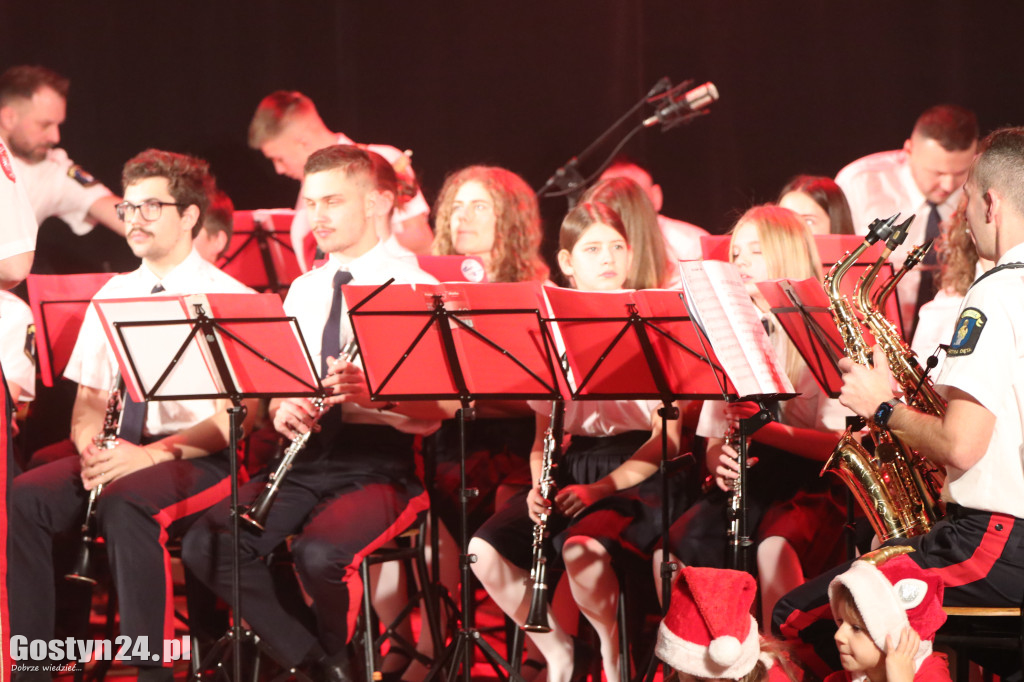 Świąteczny koncert orkiestry w Krobi