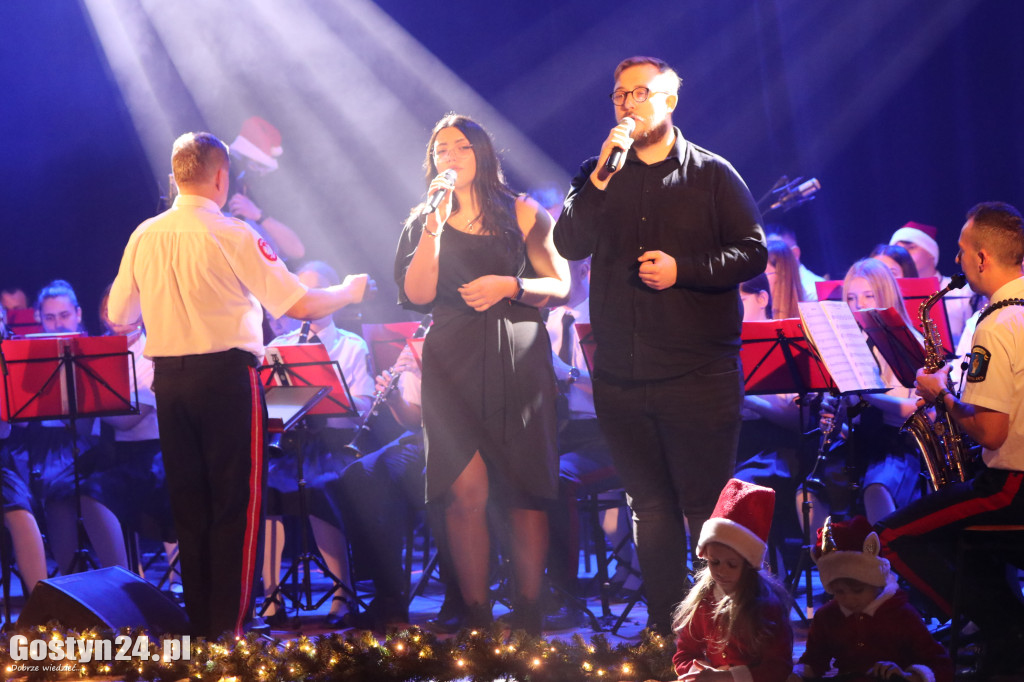 Świąteczny koncert orkiestry w Krobi