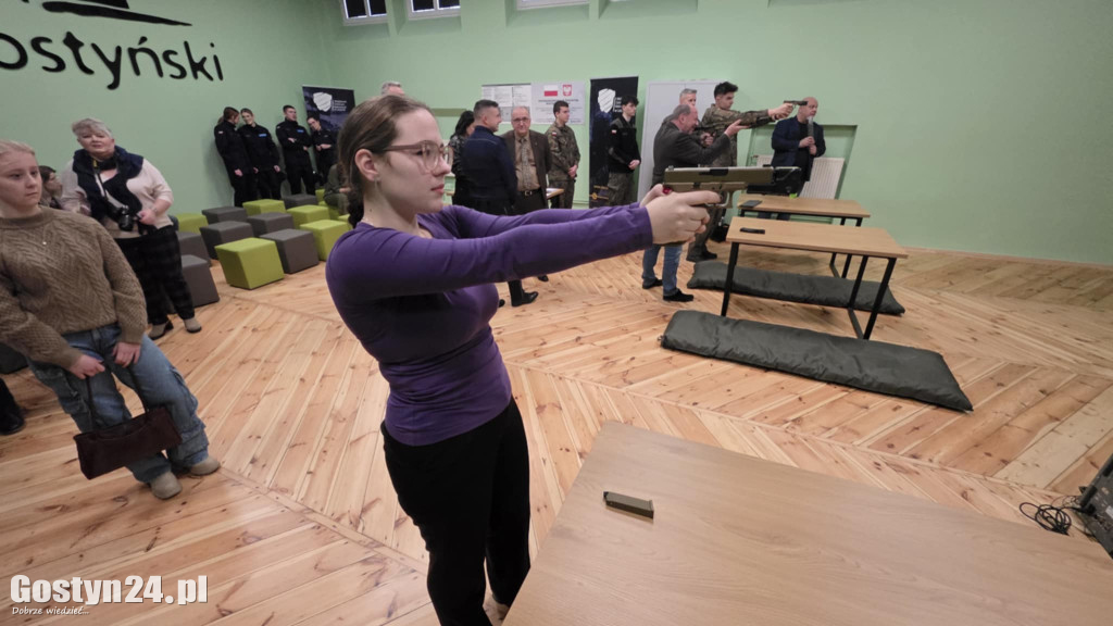 Otwarto wirtualną strzelnicę w Gostyniu