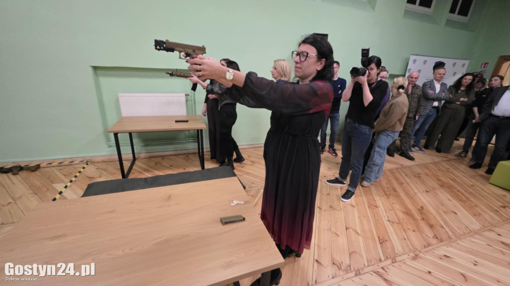 Otwarto wirtualną strzelnicę w Gostyniu