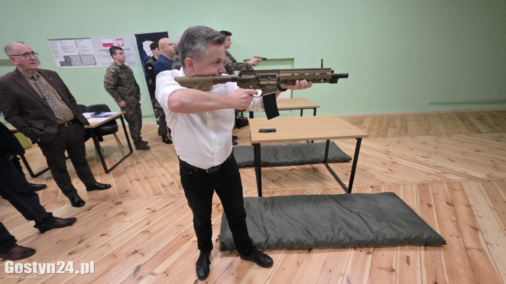 Otwarto wirtualną strzelnicę w Gostyniu
