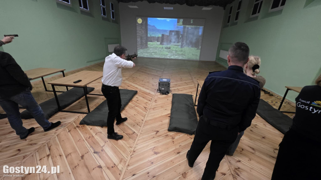 Otwarto wirtualną strzelnicę w Gostyniu