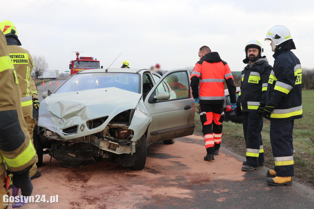 Wypadek na prostej drodze Lipie-Szelejewo Drugie