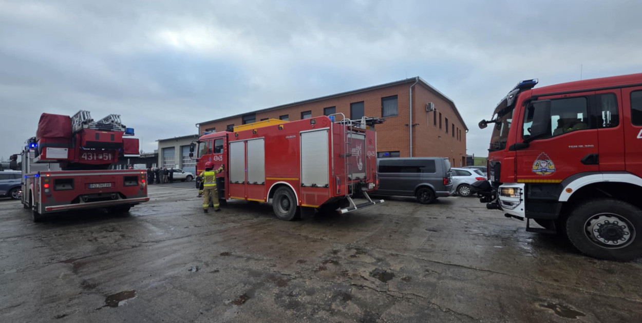 Pożar w mieszkaniu przy ul. Wrocławskiej w Gostyniu