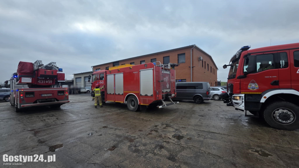 Pożar w mieszkaniu przy ul. Wrocławskiej w Gostyniu