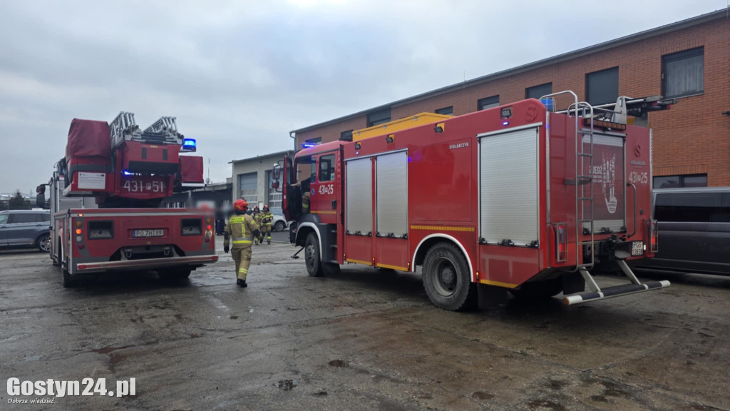 Pożar w mieszkaniu przy ul. Wrocławskiej w Gostyniu