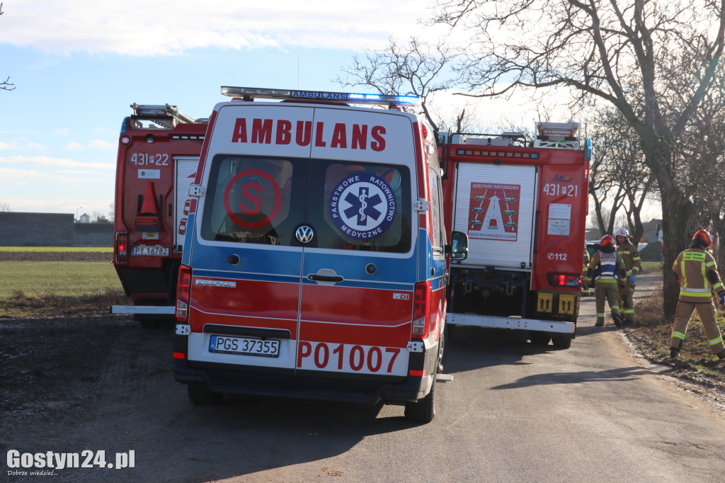 Zdarzenie na trasie Ziółkowo-Rębowo