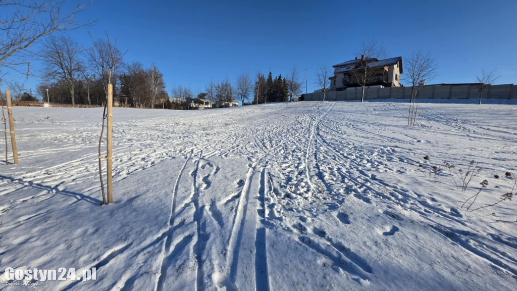 Wizytówka Gostynia rozjechana przez sanki