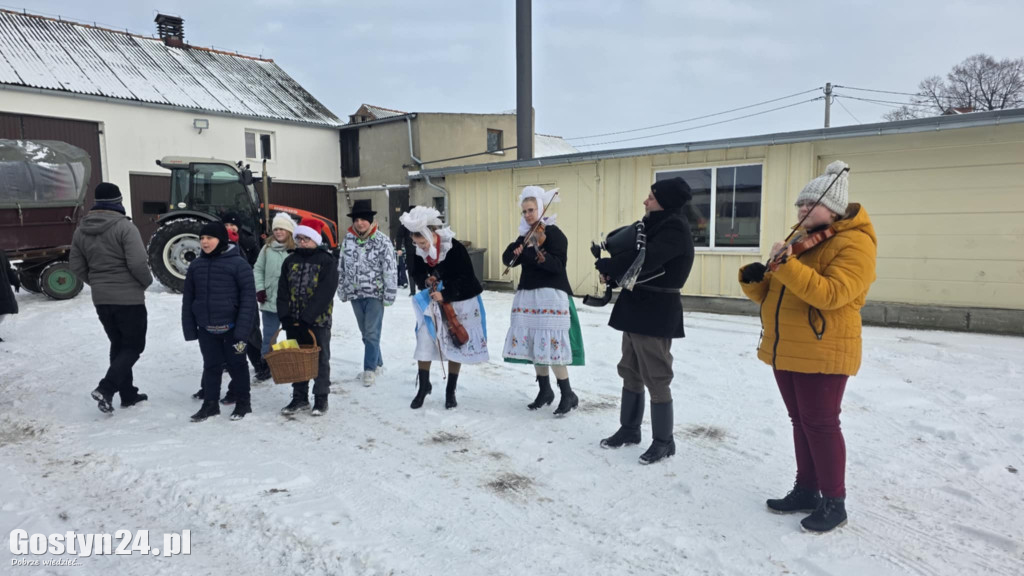 Kolędowanie z Biskupianami w gminie Gostyń i Piaski
