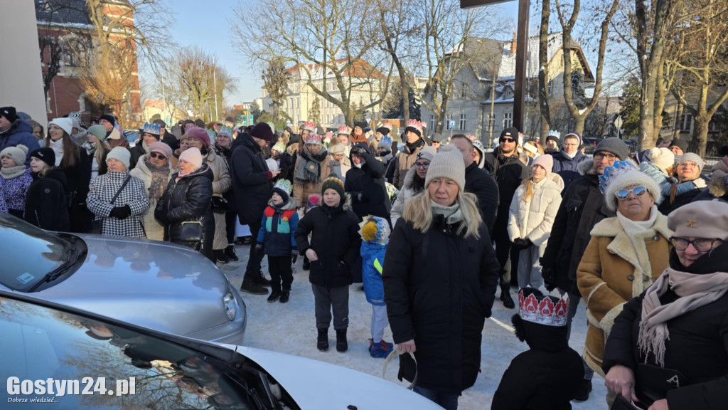 Orszak Trzech Króli przeszedł ulicami Gostynia