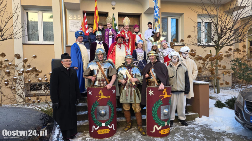 Orszak Trzech Króli przeszedł ulicami Gostynia