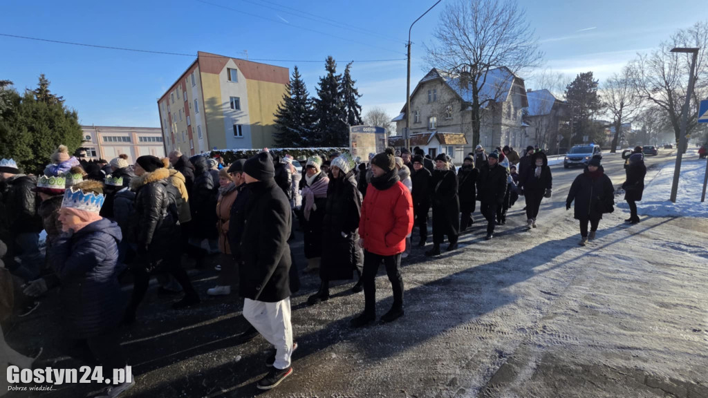 Orszak Trzech Króli przeszedł ulicami Gostynia