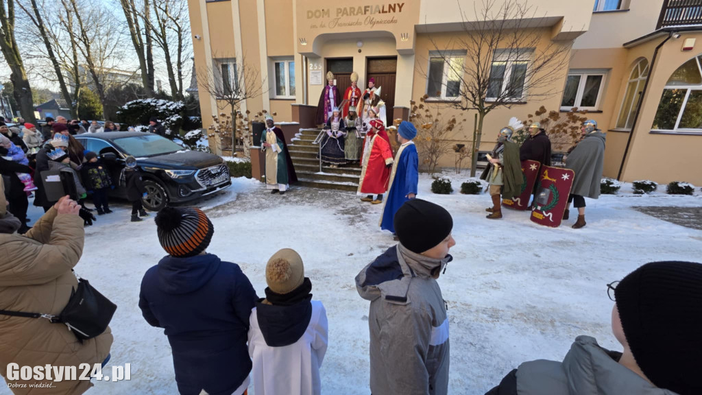 Orszak Trzech Króli przeszedł ulicami Gostynia