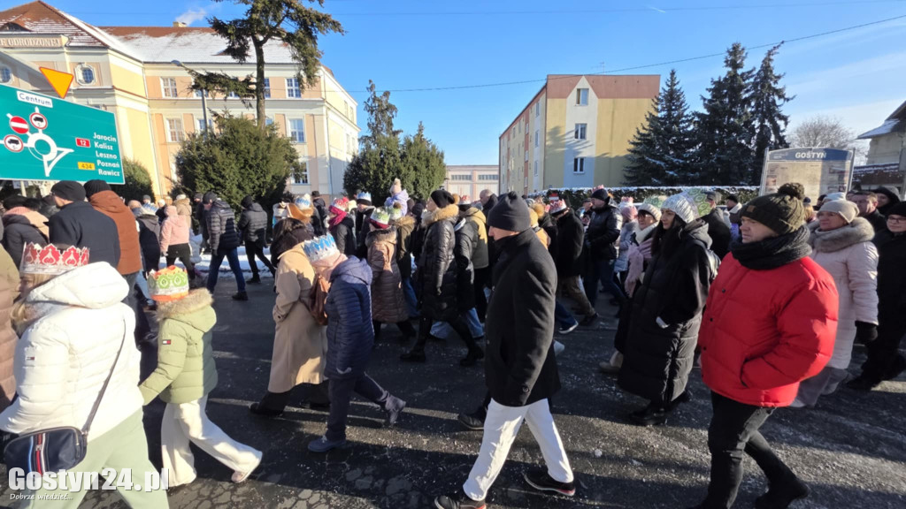 Orszak Trzech Króli przeszedł ulicami Gostynia