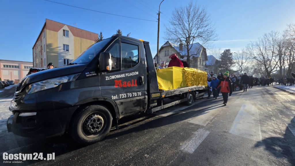 Orszak Trzech Króli przeszedł ulicami Gostynia