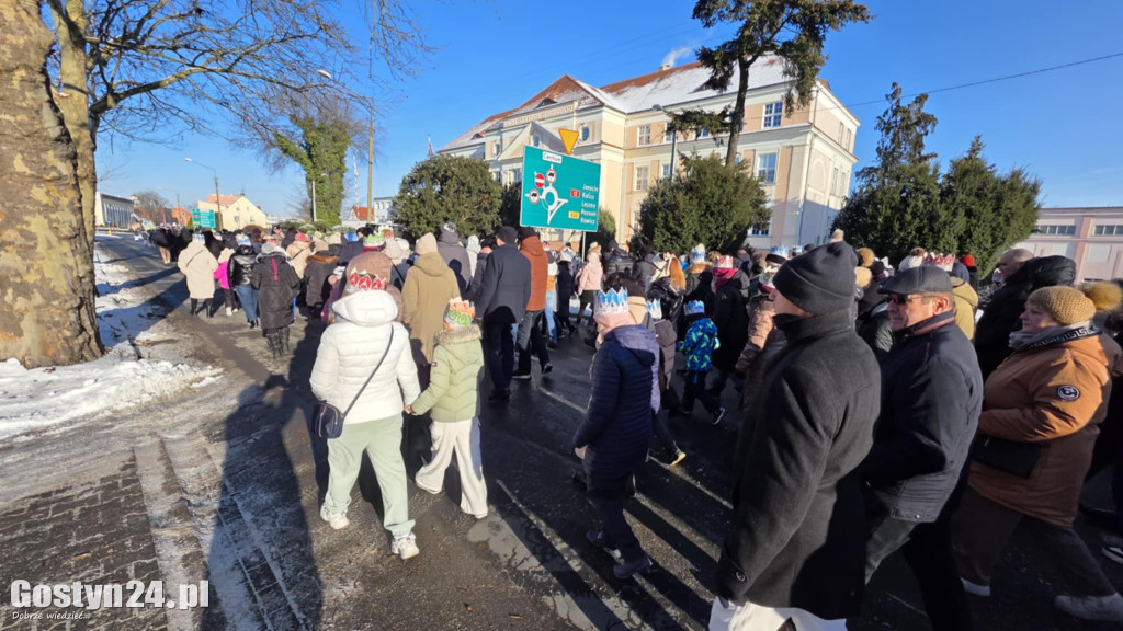 Orszak Trzech Króli przeszedł ulicami Gostynia