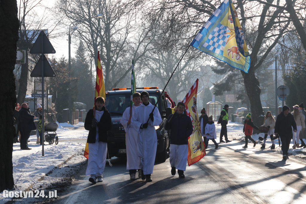Orszak Trzech Króli przeszedł ulicami Gostynia