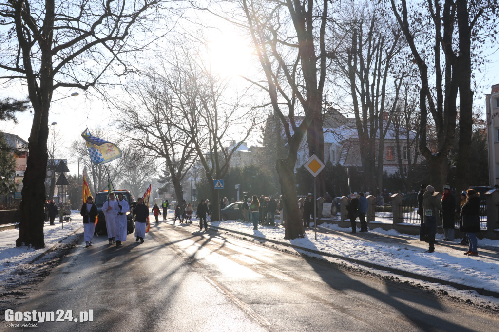 Orszak Trzech Króli przeszedł ulicami Gostynia