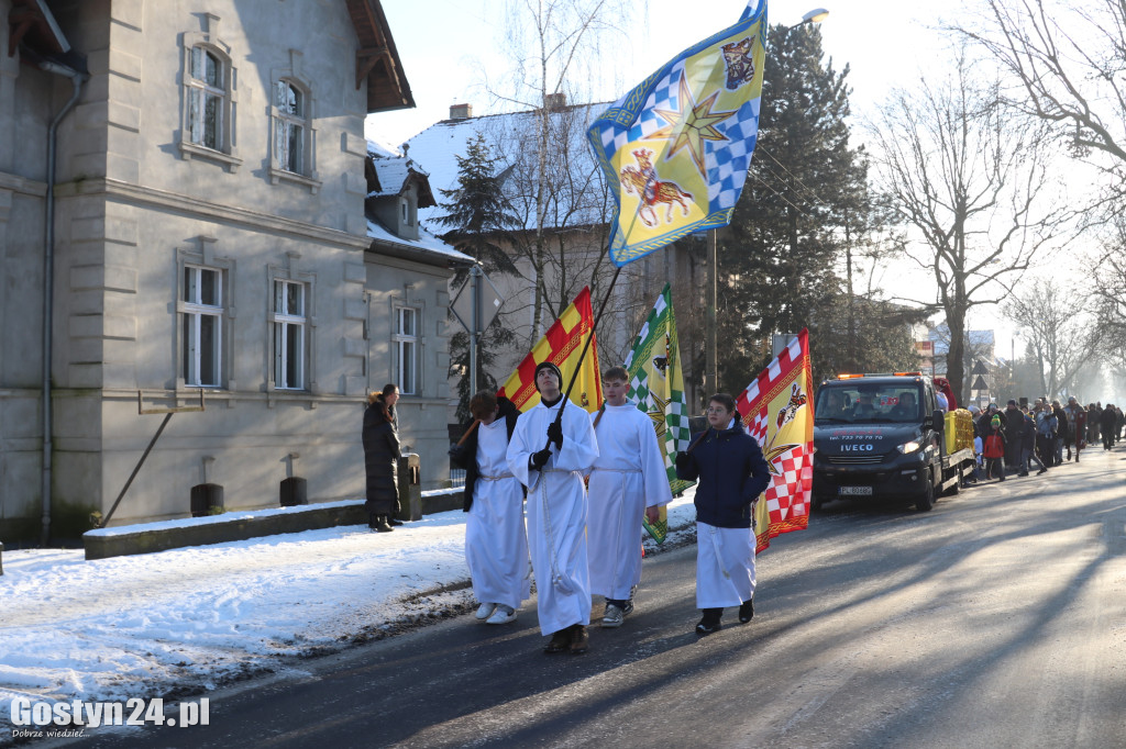 Orszak Trzech Króli przeszedł ulicami Gostynia