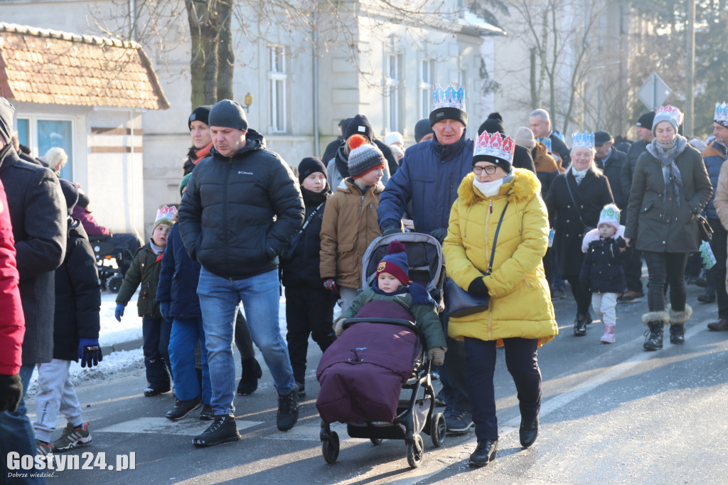 Orszak Trzech Króli przeszedł ulicami Gostynia