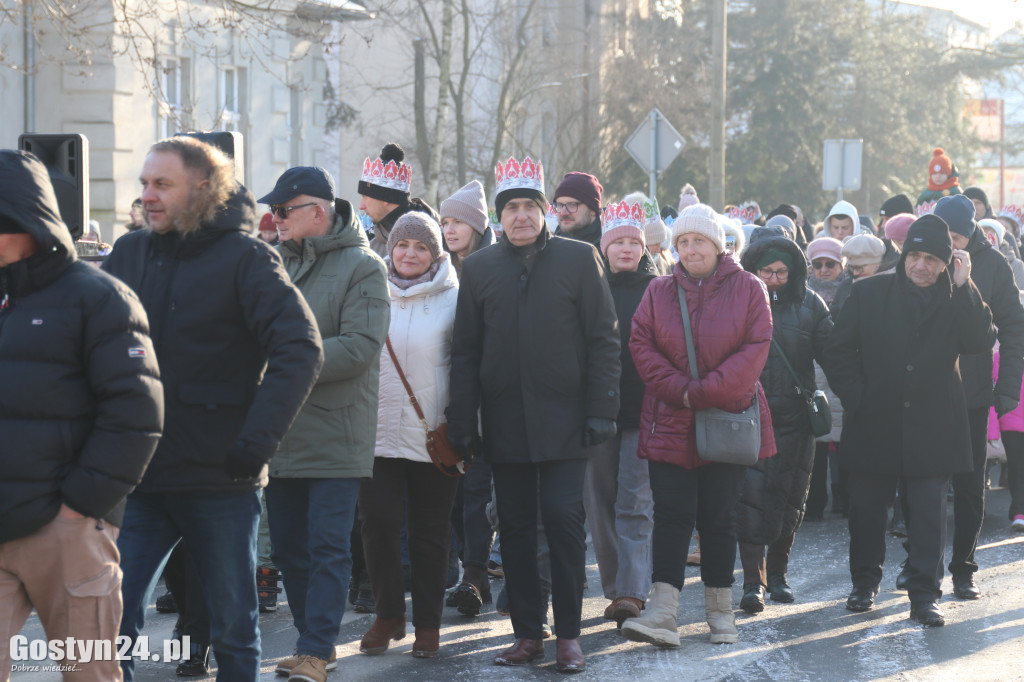 Orszak Trzech Króli przeszedł ulicami Gostynia