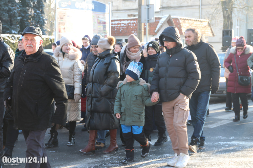 Orszak Trzech Króli przeszedł ulicami Gostynia