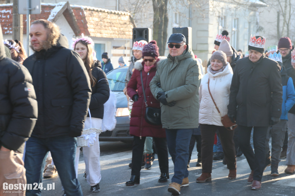 Orszak Trzech Króli przeszedł ulicami Gostynia