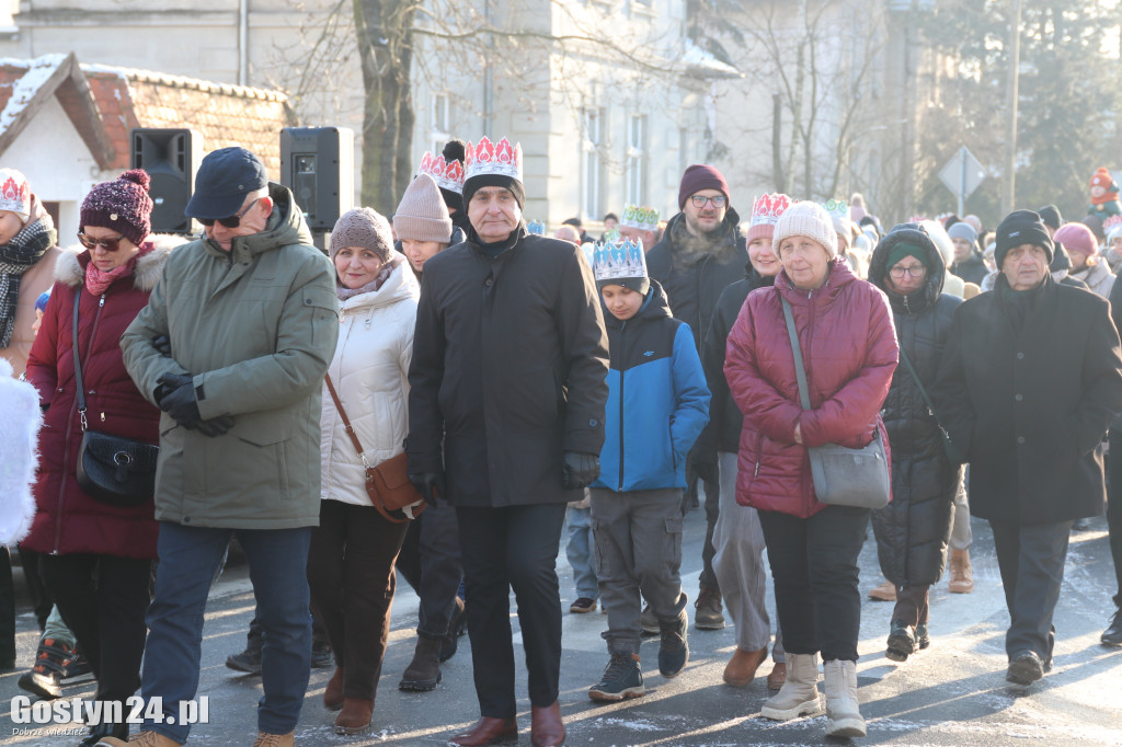 Orszak Trzech Króli przeszedł ulicami Gostynia