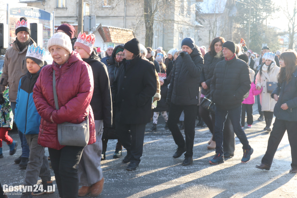 Orszak Trzech Króli przeszedł ulicami Gostynia