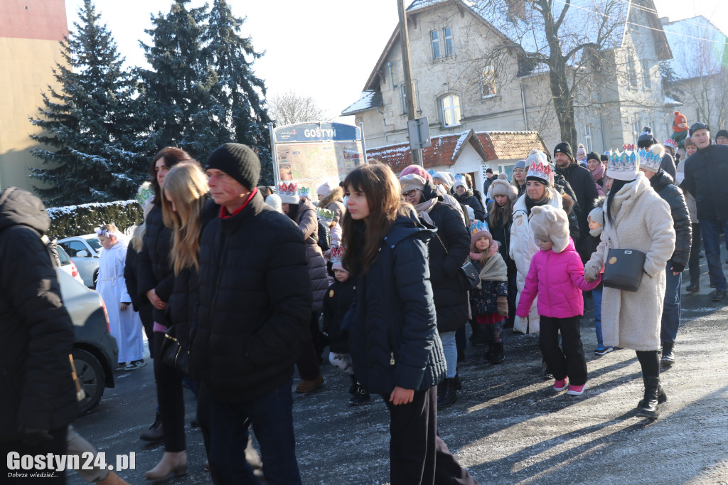 Orszak Trzech Króli przeszedł ulicami Gostynia