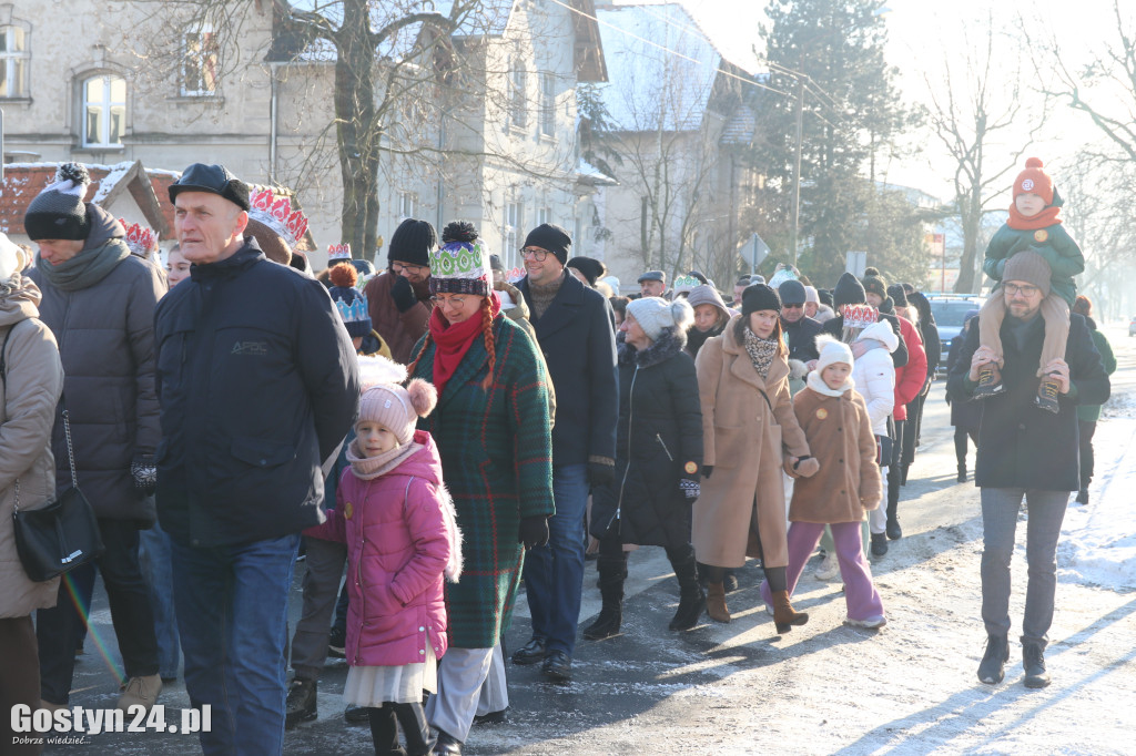 Orszak Trzech Króli przeszedł ulicami Gostynia
