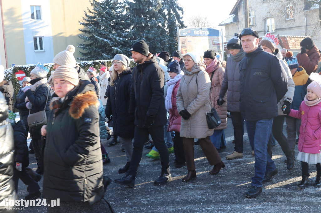 Orszak Trzech Króli przeszedł ulicami Gostynia