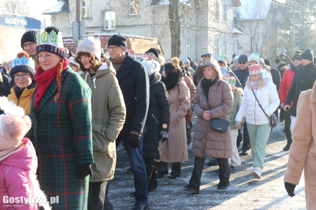 Orszak Trzech Króli przeszedł ulicami Gostynia