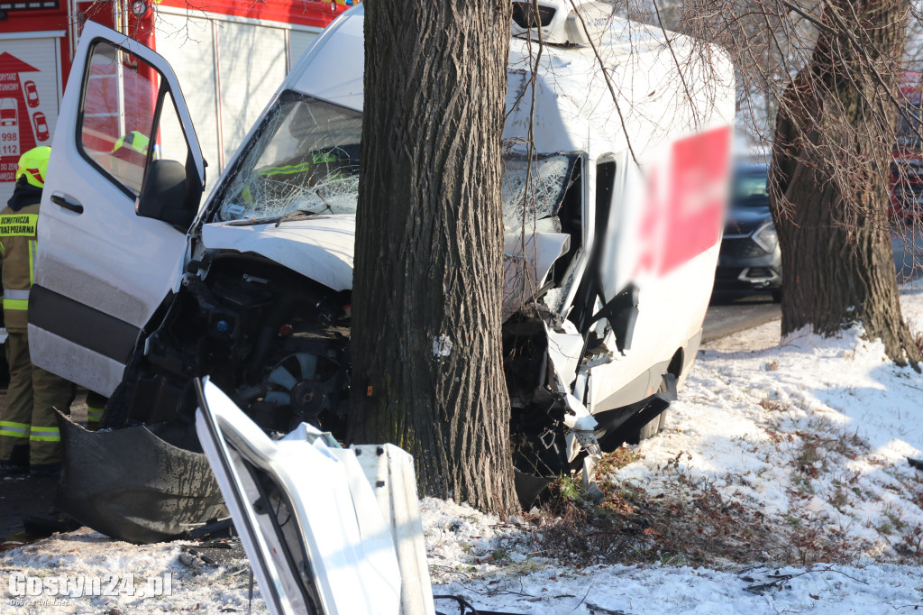 Wypadek drogowy w Szelejewie Drugim