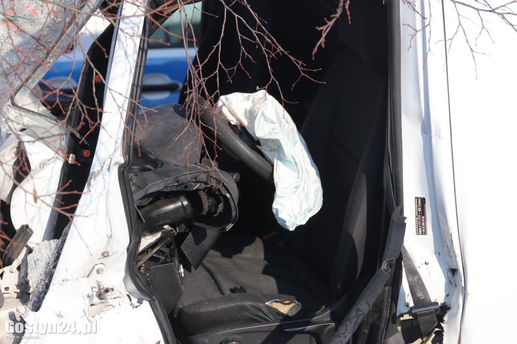 Wypadek drogowy w Szelejewie Drugim