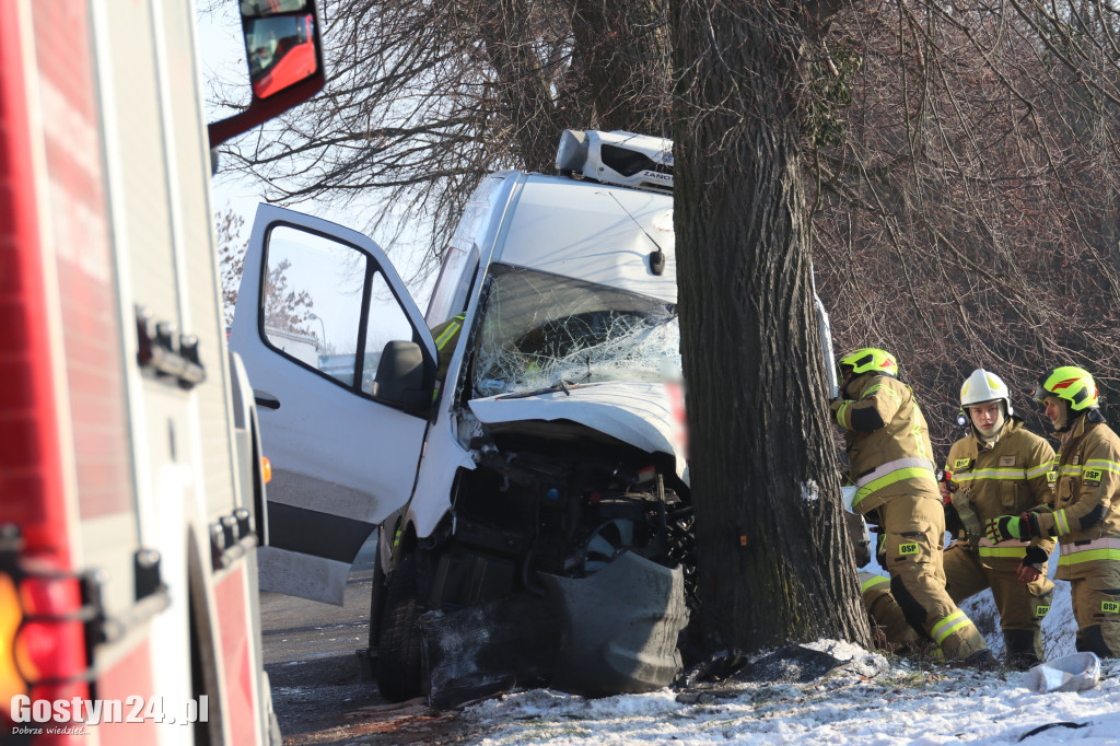 Wypadek drogowy w Szelejewie Drugim
