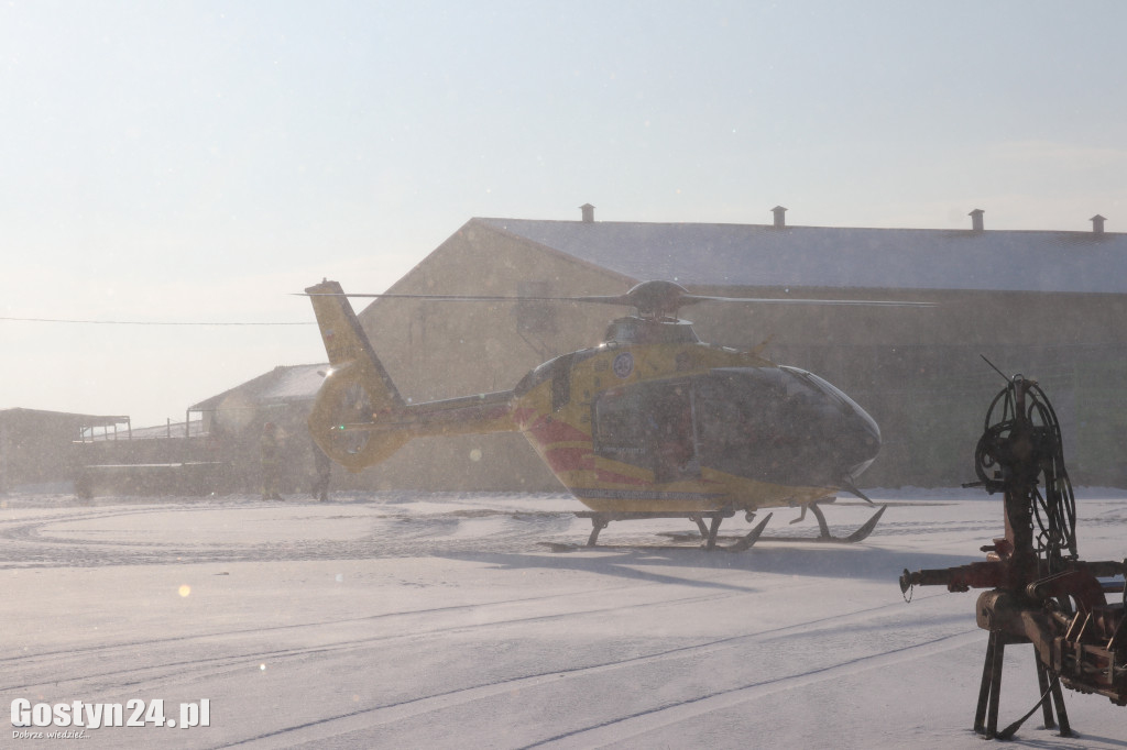 Wypadek drogowy w Szelejewie Drugim