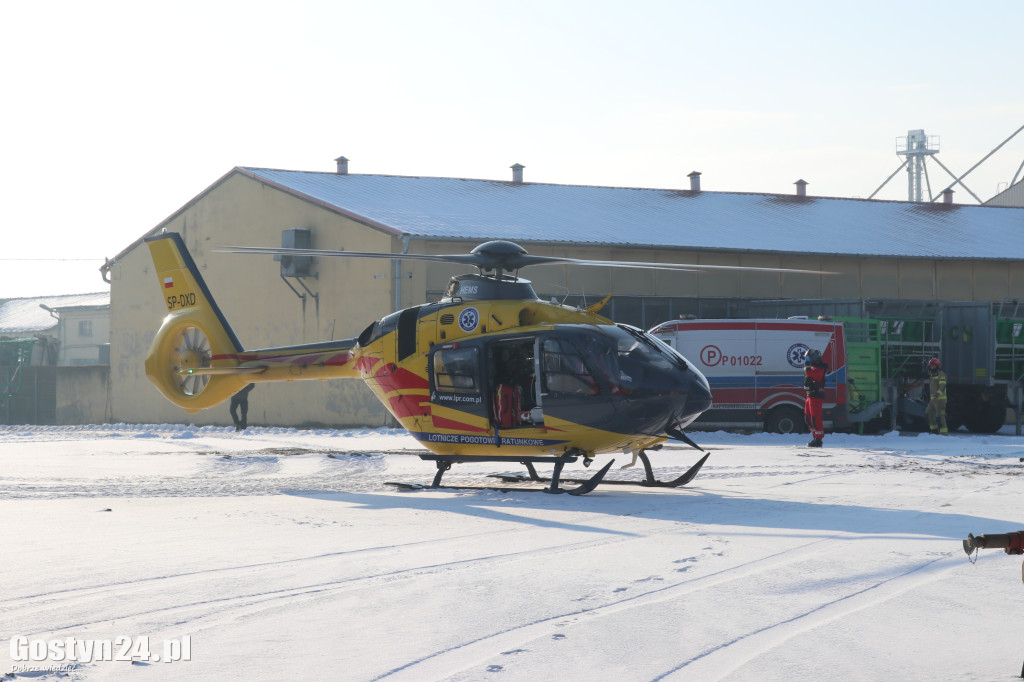 Wypadek drogowy w Szelejewie Drugim